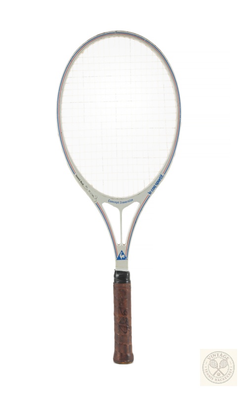 Le Coq Sportif Concept 3 Oversize from 1980 in Very Good condition vintage tennis racket