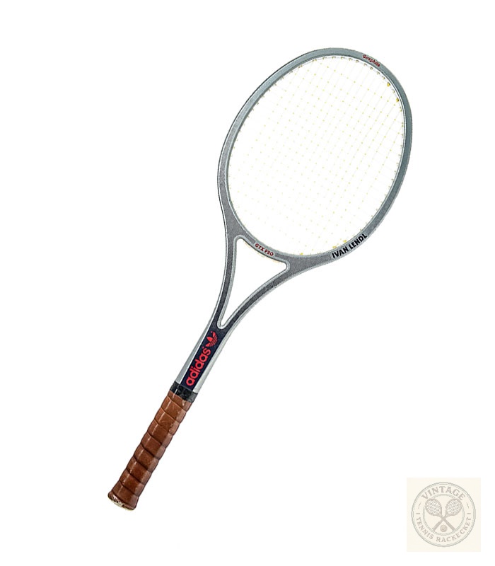 Adidas Ivan Lendl GTX Pro from 1979 in Very Good condition used by Ivan Lendl vintage tennis racket