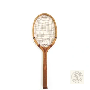 Spalding Early Wooden Racket - circa 1900-1910 from 1905 in Very Good condition vintage tennis racket