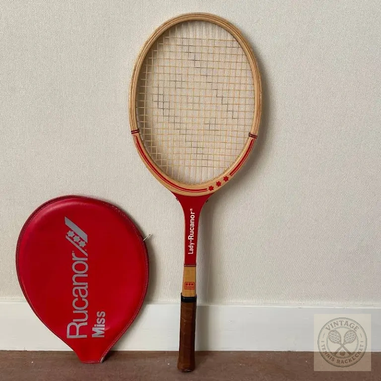 Rucanor Lady-Rucanor from 1975 in Very Good condition vintage tennis racket